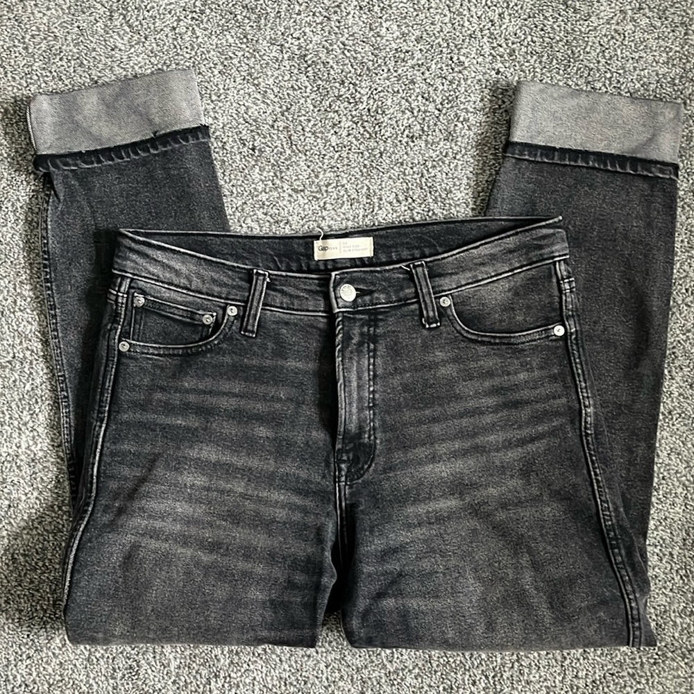 Gap High Rise Slim Straight Jeans SIZE 32